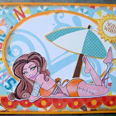 Summer Fun Card ~Simply B Stamps~