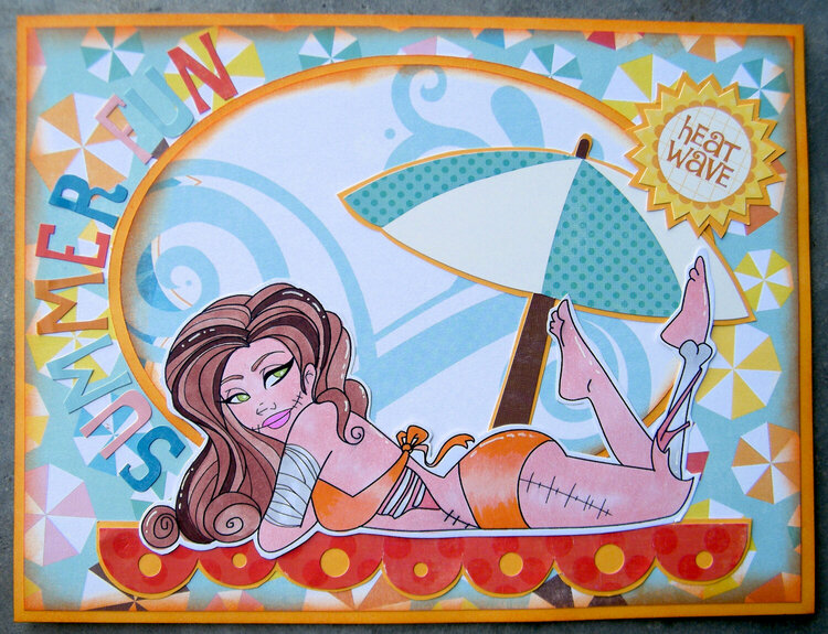 Summer Fun Card ~Simply B Stamps~