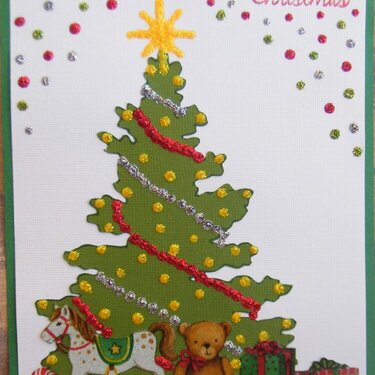 Toys Under the Tree Card