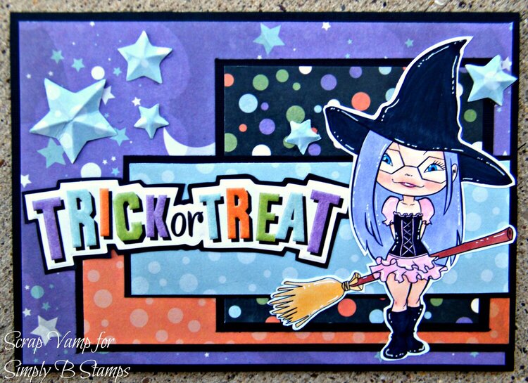Trick or Treat ~Simply B Stamps~