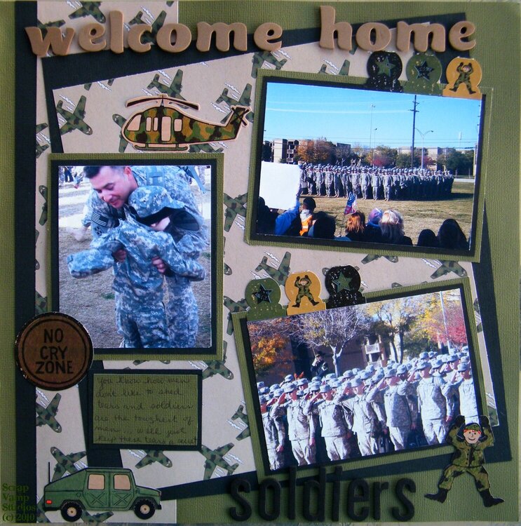 Welcome Home Soldiers
