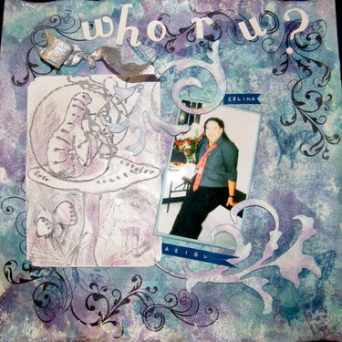 Who R U? #1 of 12 Layouts of Alice