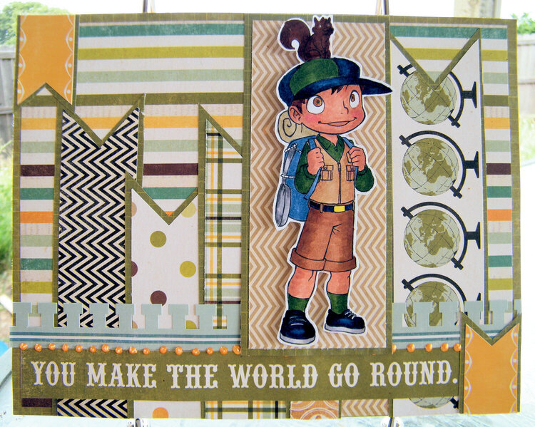 You Make the World Go Round ~Simply B Stamps~