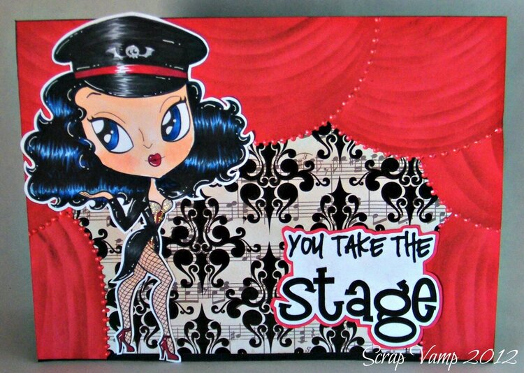 You Take the Stage ~Simply B Stamps~