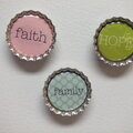 Faith, Hope & Family Magnets