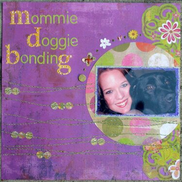 mommie doggie bonding