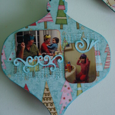 Christmas mini album - ornament