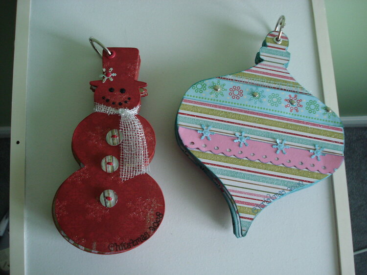 Two Christmas Mini Albums