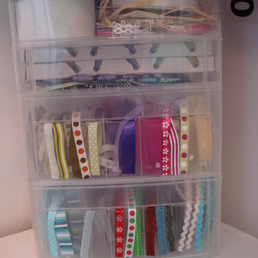 ribbon storage