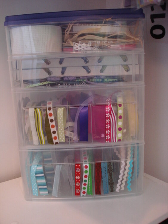 ribbon storage