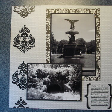 New York Album - Central Park B &amp; W