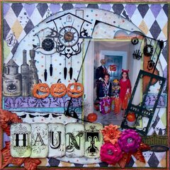 Scraps of Darkness & Sketches: Creatively Yours ~ Haunt