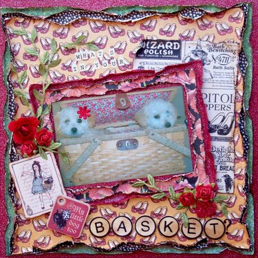 What&#039;s in your Basket? ~ Scraps of Darkness &amp; Sketches: Creatively Yours