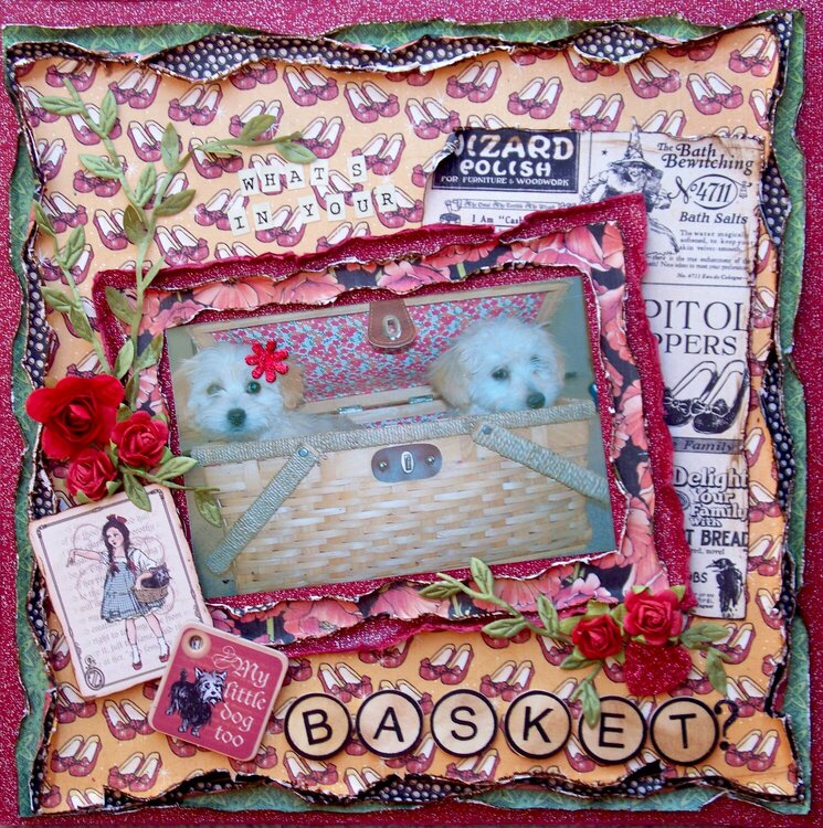 What&#039;s in your Basket? ~ Scraps of Darkness &amp; Sketches: Creatively Yours
