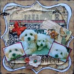 Scraps of Darkness & Sketches: Creatively Yours ~ Sweet Pups