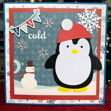 Snow Cold Card