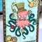 Blank Octopus Steampunk Card