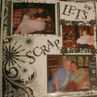 2nd page to Scrapbook Retreat
