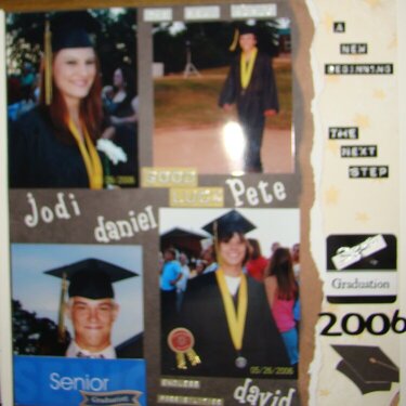2nd page of High School Graduation