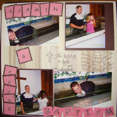 Karmin &amp; Kara&#039;s Baptism