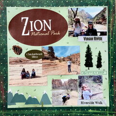 The Zion National Park. Page 1