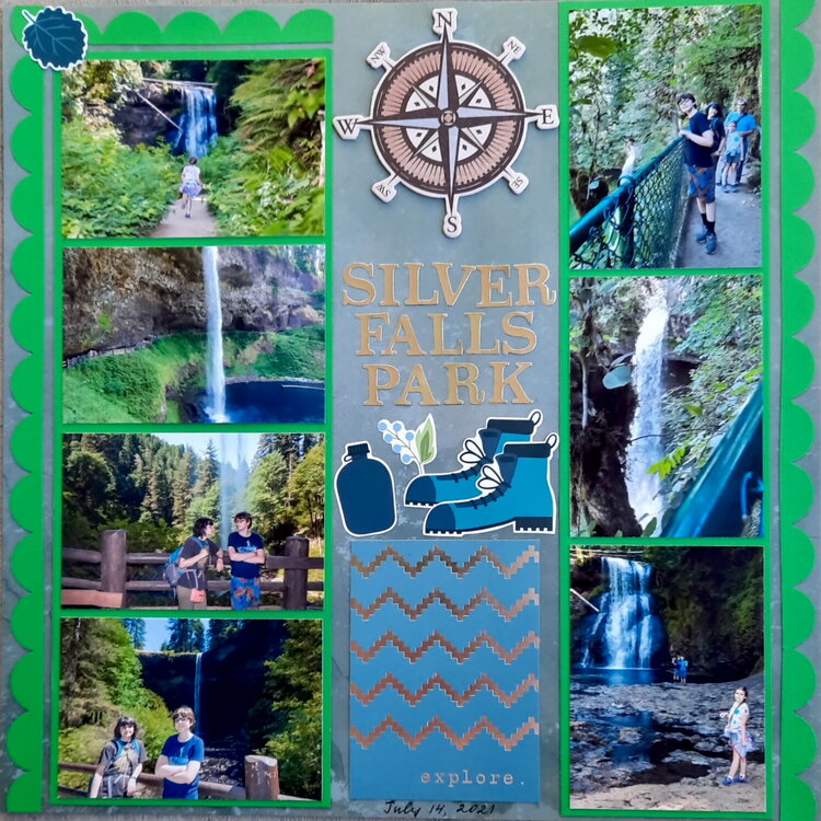 The Silver Falls Park