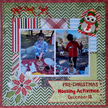 Pre-Christmas Housing (Community) Activities