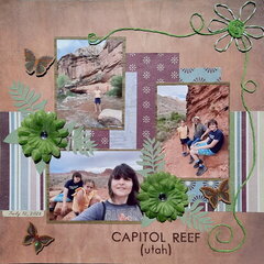 The Capitol Reef National Park