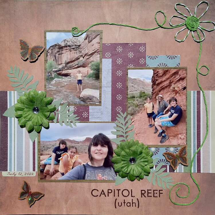 The Capitol Reef National Park