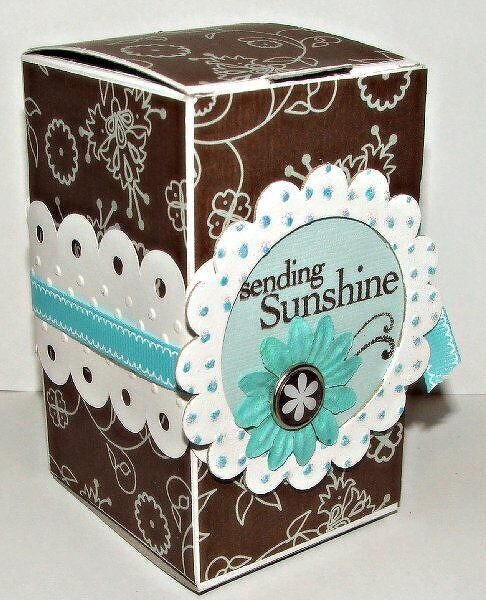 Decorated box and tags - WSW challenges