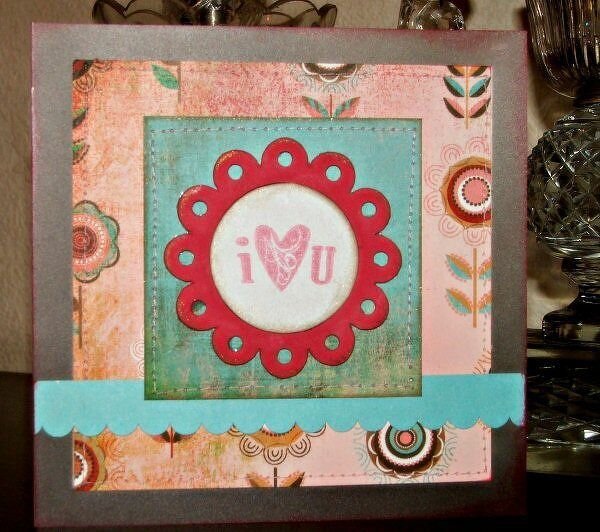 Birthday card, BG Blush &amp; Sandylion stamp