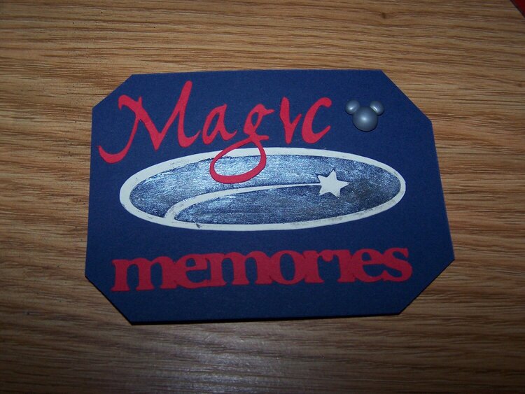 Magic Memories tag