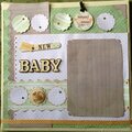 Canvas baby frame