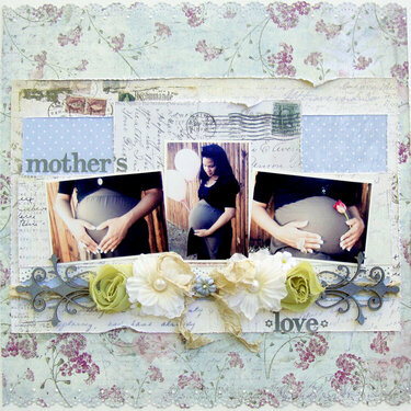 Mother&#039;s Love**SCRAP THAT! May Kit &amp; TCR #58**