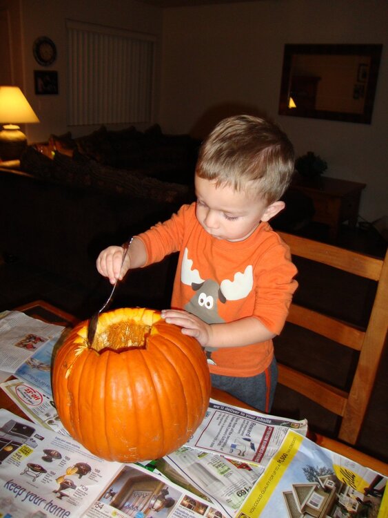 Pumpkin carving