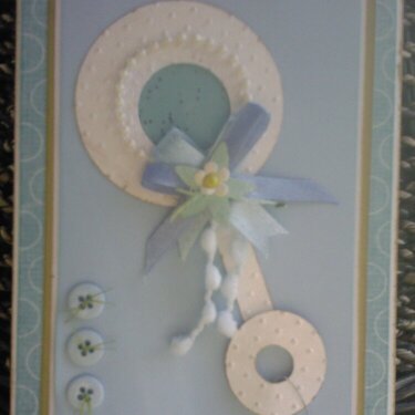 Shaker Rattle Card