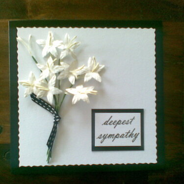 Sympathy card