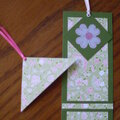 floral bookmark set