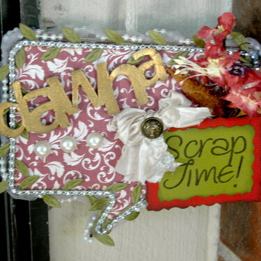 Dawna&#039;s Scrap Room Plaque