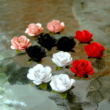 Handmade Mini Paper Roses