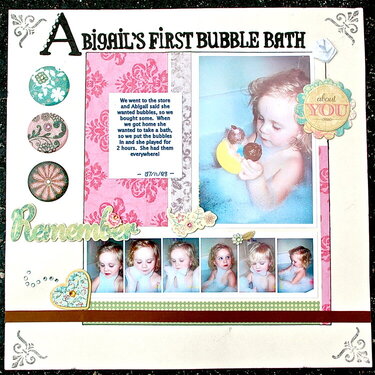 Abigail&#039;s First Bubble Bath