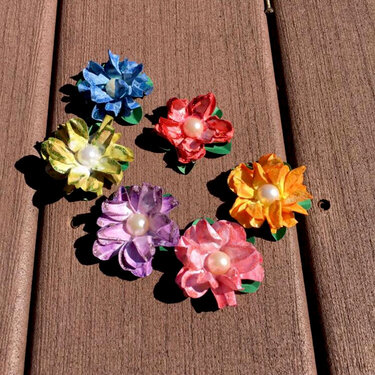 More paper flowers!