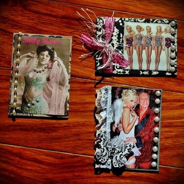 Naughty Girls ATCs