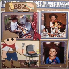 Cowboy Themed BBQ B-Day Party
