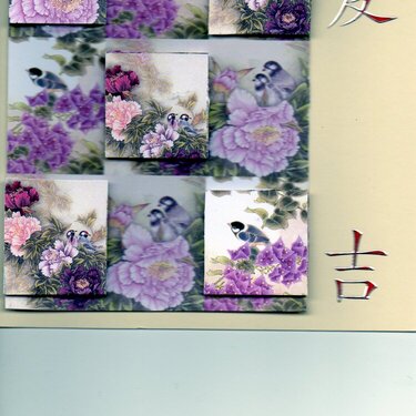 3-d oriental card