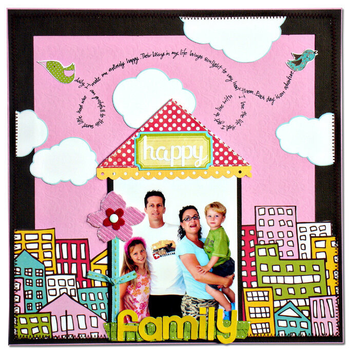 Happy family *American crafts*