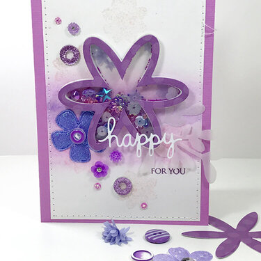 Happy for you card *Queen &amp; Co*