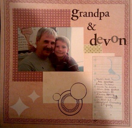 Devon and G-pa!