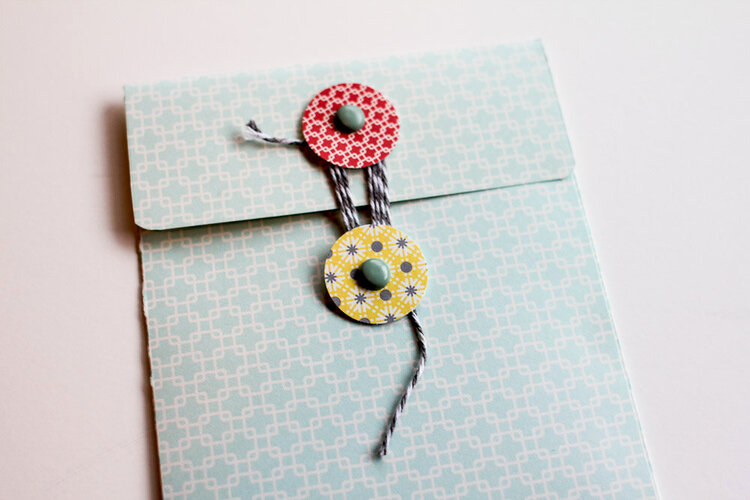String Tie Envelope (Lily Bee)