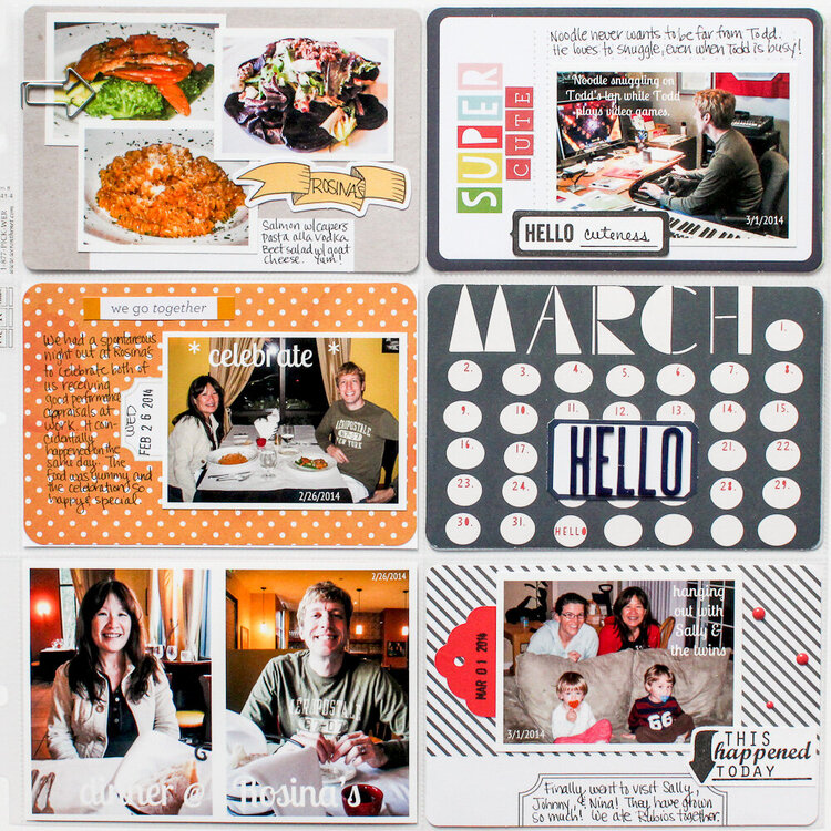 2014 Project Life | March p.1